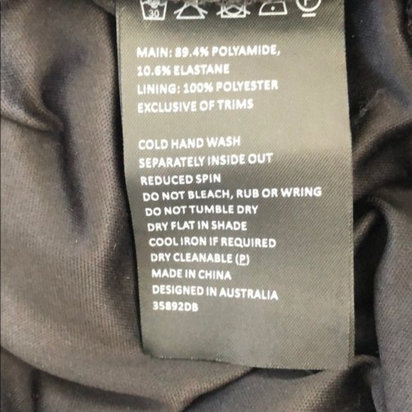 Bardot Off Shoulder Body Con Midi Dress Size 4 - Picture 4 of 5